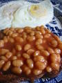 beans on toast with egg 