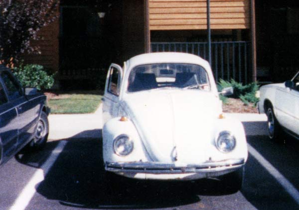 first car; volkswagen beetle